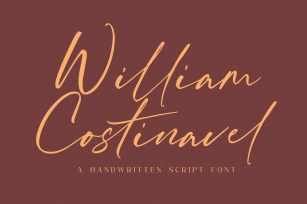 William Costinavel Font Download