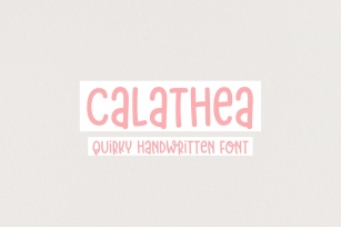 Calathea Font Download