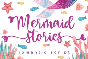 Mermaid Stories Font Download