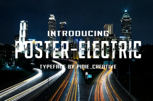 Poster-Electric Font Download
