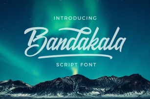 Bandakala Casual Script Font Download