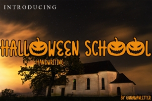 Halloween School Font Download