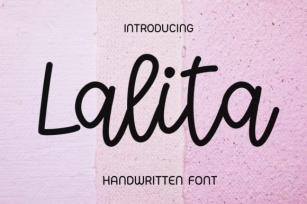 Lalita Font Download