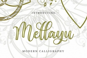 Mellayu | Modern Calligraphy Font Download
