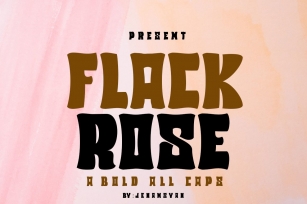Flack Rose Font Download
