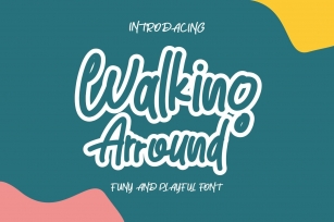 Walking Arround Font Download