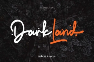 Dark Land Font Download