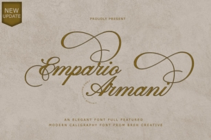 Empario Armani Font Download