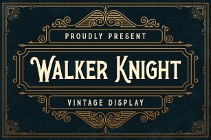 Walker Knight Font Download