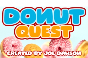 Donut Quest Font Download