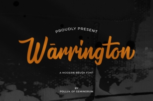 Warrington Font Download