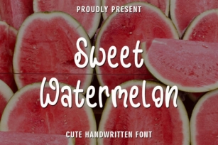 Sweet Watermelon Font Download