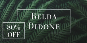 Belda Didone Font Download