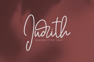 Judith Handwritten Script Font Font Download