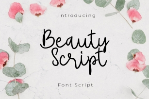 Beauty font script Font Download