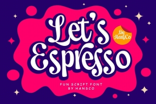 Lets Espresso Font Download