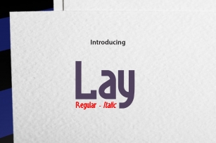 Lay Font Download