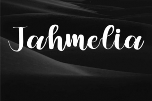 Jahmelia Font Download