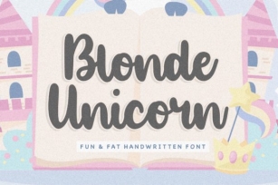Blonde Unicorn Font Download