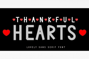 Thankful Hearts Font Download