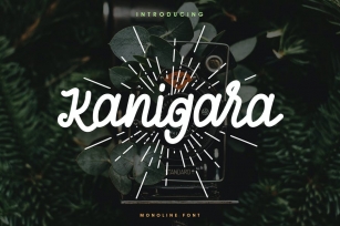 Kanigara - Monoline Font Font Download