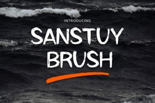 Sanstuy Brush Font Download