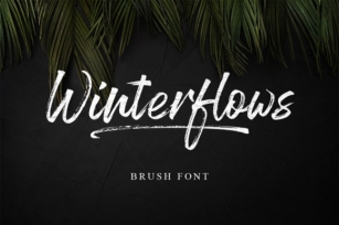Winterflows Font Download