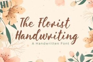 The Florist Handwriting - A Handwritten Font Font Download