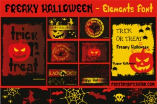 Freaky Halloween Font Download