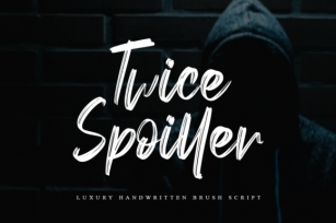 Twice Spoiller Font Download