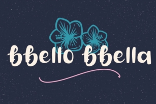 Bbello Bbella Font Download