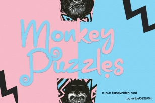 Monkey Puzzles Font Download