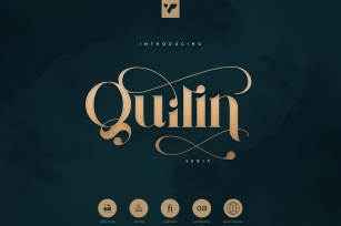 Quilin Serif - latin and Cyrillic Font Download