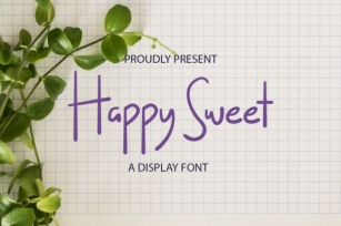 Happy Sweet Font Download
