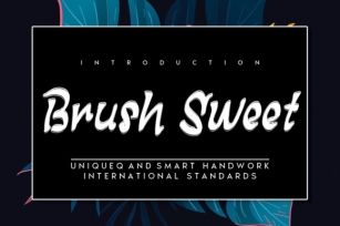 Brush Sweet Font Download