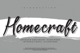 Homecraft Font Download