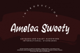 Amolea Sweety Font Download