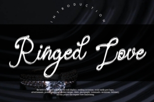 Ringed Love Font Download