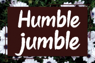 Humble Jumble Font Download