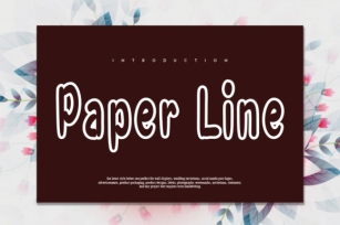 Paper Line Font Download