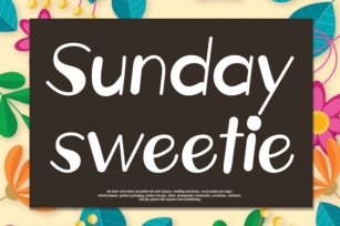 Sunday Sweetie Font Download