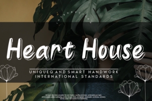 Heart House Font Download
