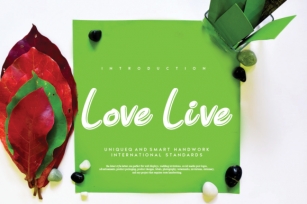 Love Live Font Download