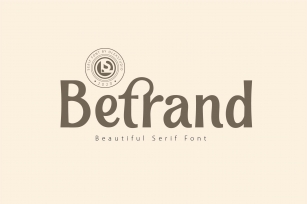 BETRAND - Serif Font Font Download