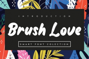 Brush Love Font Download