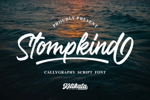 Stompkind Calligraphy Script Font Download