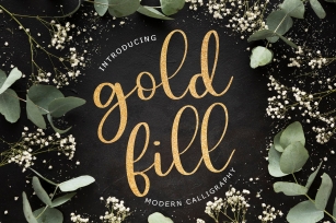 Goldfill Modern Calligraphy Font Download