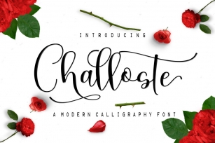 Challoste Script Font Download