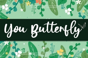 You Butterfly Font Download