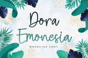 Dora Emonesia Font Download